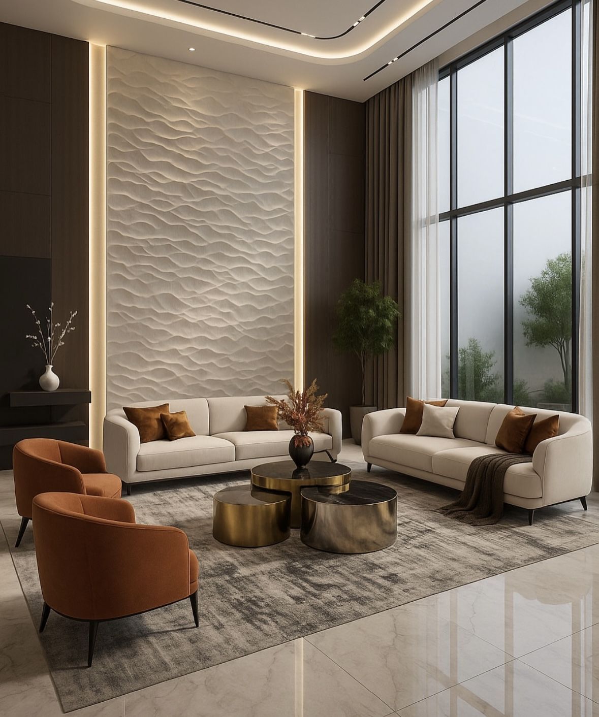 5 Vật Liệu Thiết Kế Sảnh Chờ Khách Sạn Và Quán Cà Phê Cao Cấp