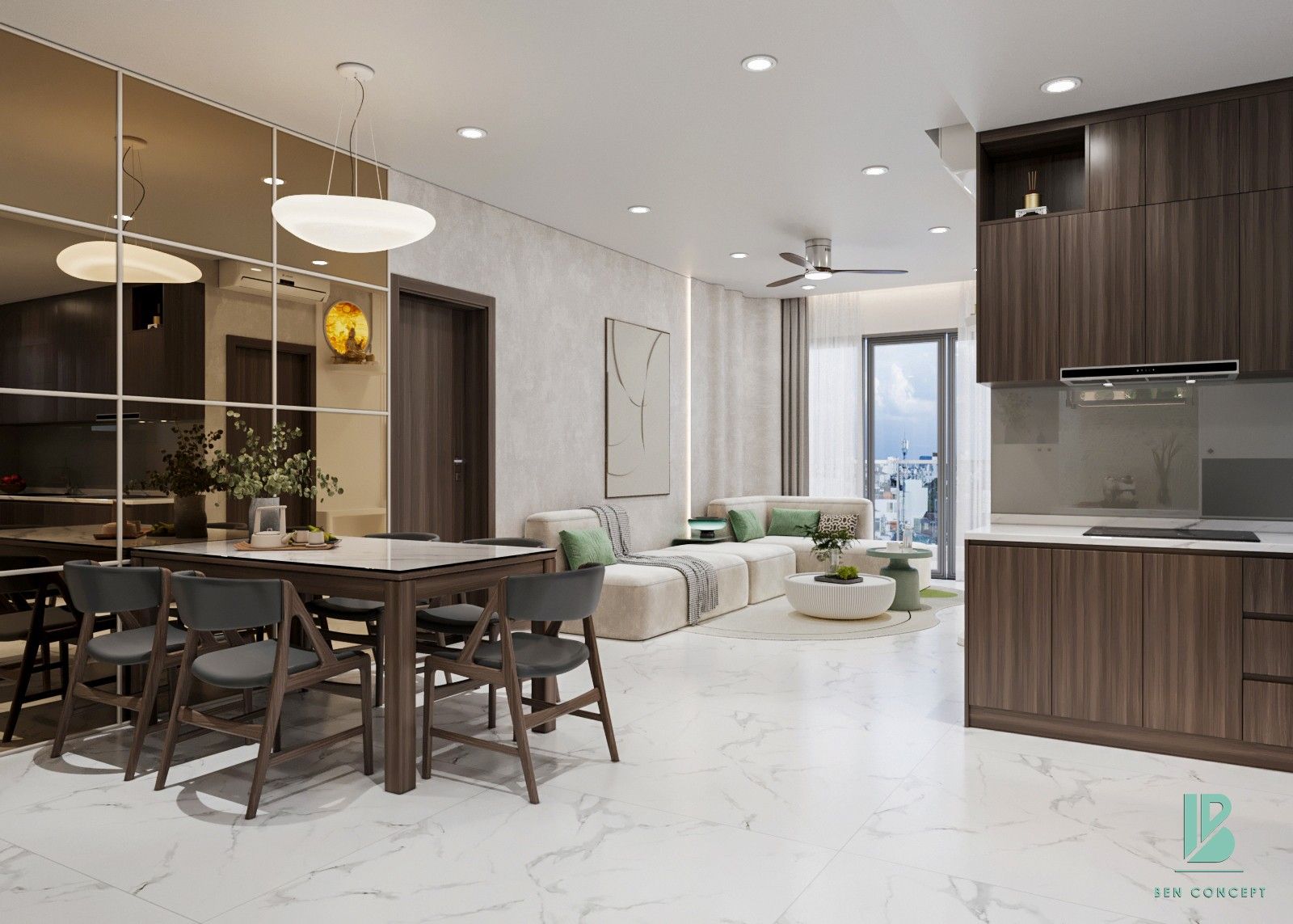 Dự án Diamond Celadon | Bản giao hưởng của những đường cong tĩnh tại