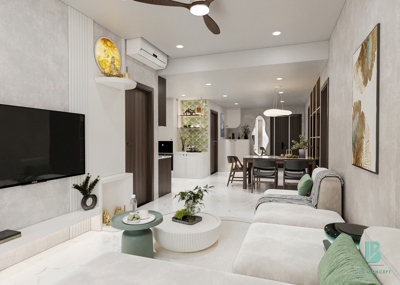 Dự án Diamond Celadon | Bản giao hưởng của những đường cong tĩnh tại