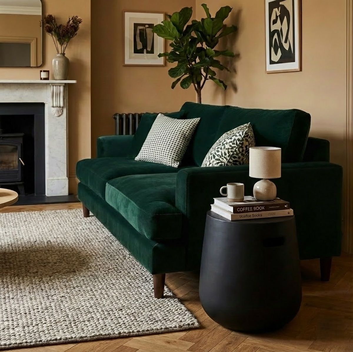 Bàn Trà Xi Măng: Chi tiết ‘Thô’ Làm Dịu Lại Không Gian Hiện Đại Và Sang Trọng