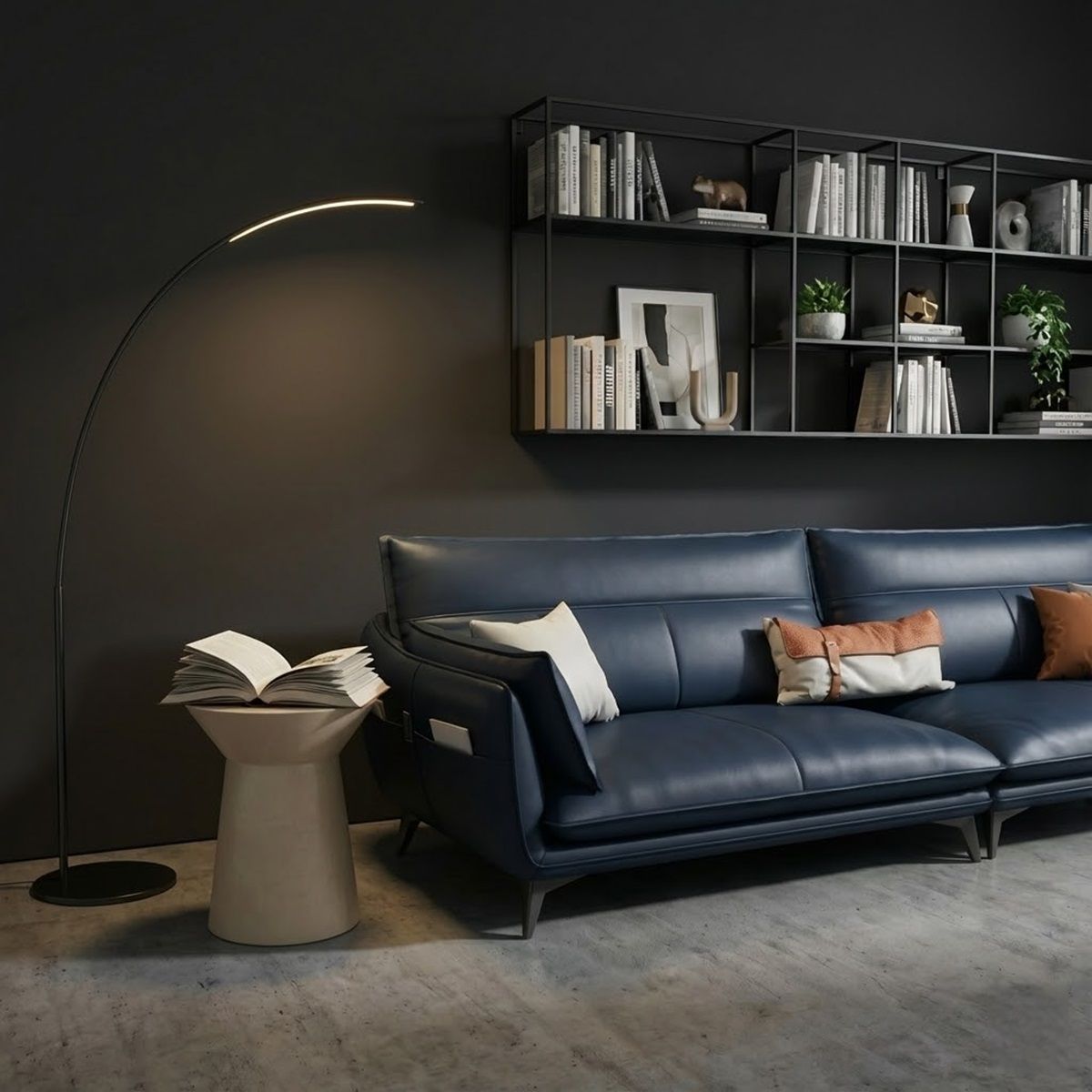 Bàn Trà Xi Măng: Chi tiết ‘Thô’ Làm Dịu Lại Không Gian Hiện Đại Và Sang Trọng