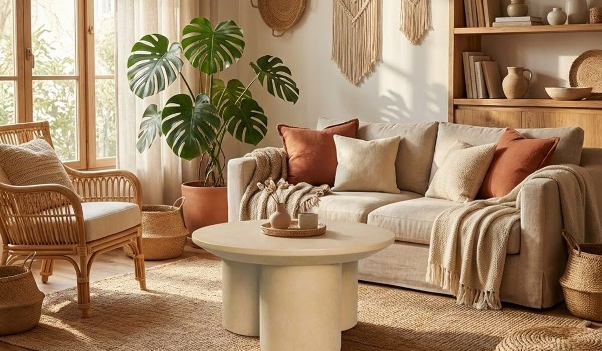 Bàn Trà Xi Măng: Chi tiết ‘Thô’ Làm Dịu Lại Không Gian Hiện Đại Và Sang Trọng