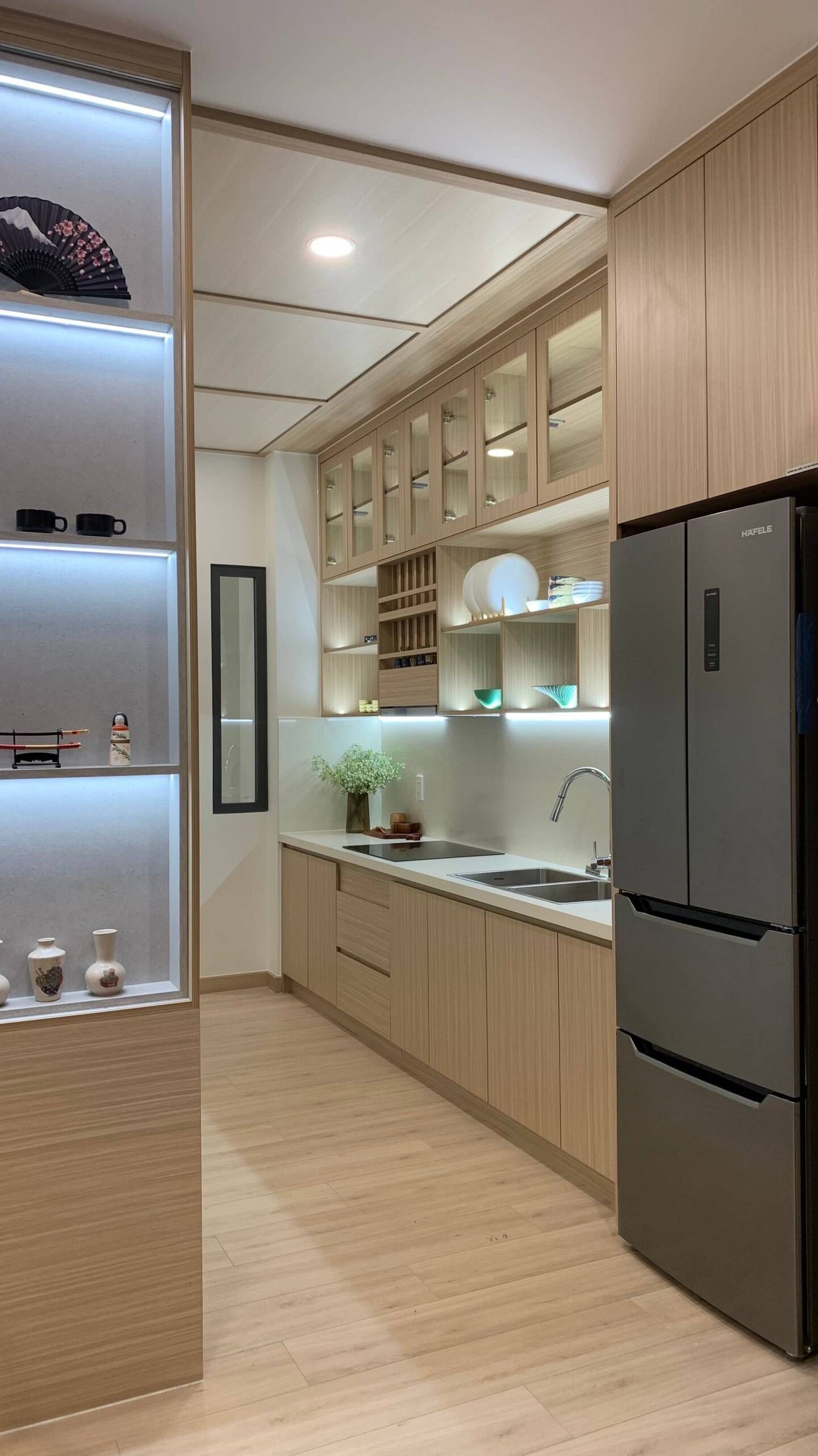 Dự án Gotec Bình Thạnh | bản giao hưởng của gỗ mộc và ánh kim sang trọng