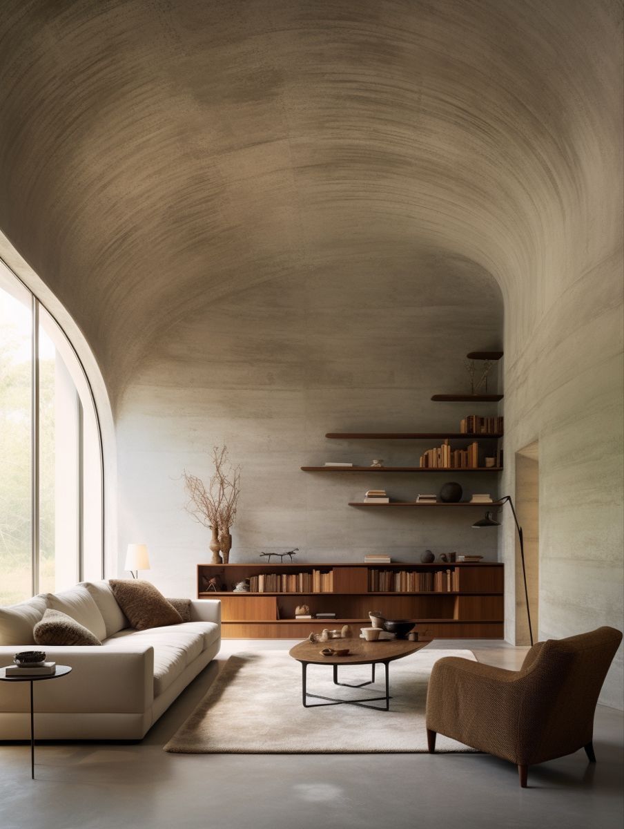 10 Mẫu Phòng Khách Wabi Sabi Đẹp Nhất Tết 2026