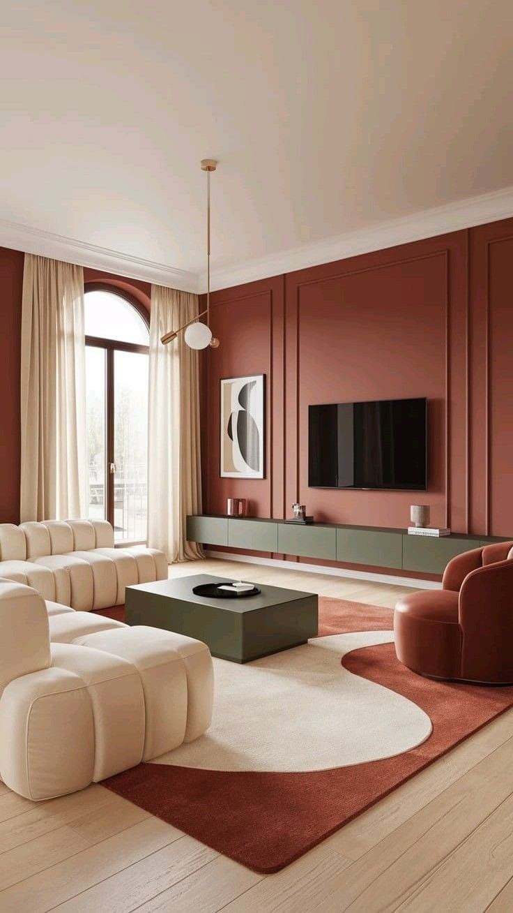 Màu Sắc Nội Thất: Màu Xám Và Màu Đất Nung Giúp Giảm Stress?