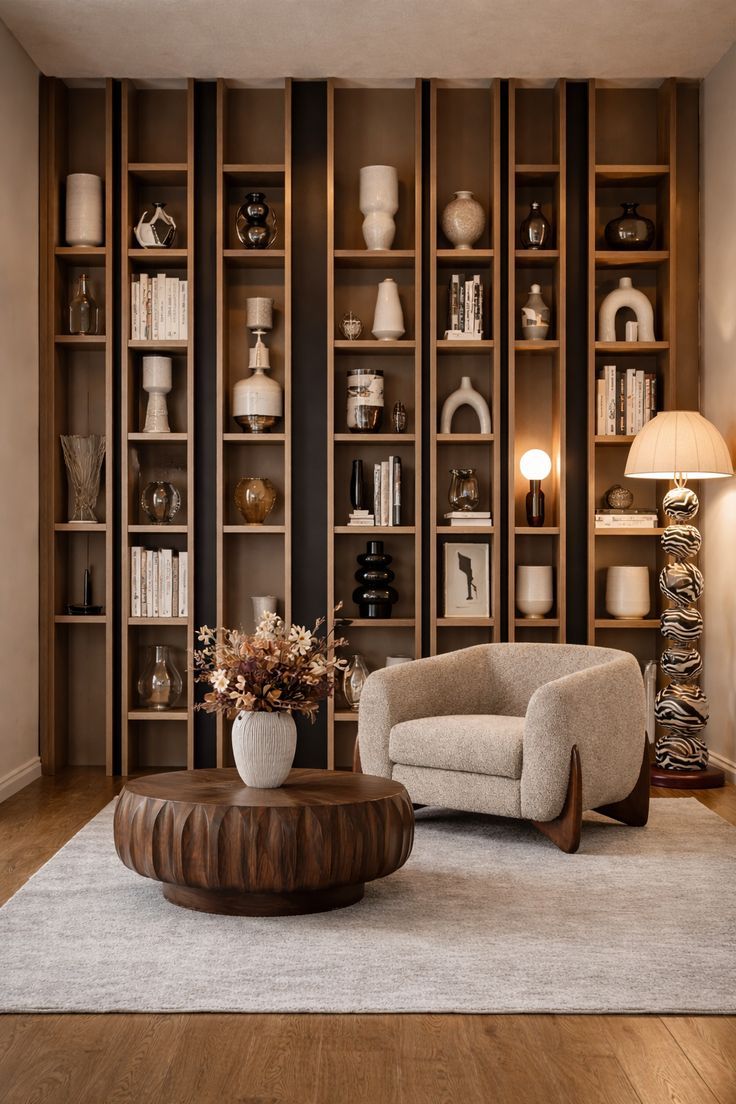 10 Mẫu Phòng Khách Wabi Sabi Đẹp Nhất Tết 2026