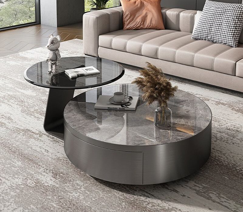 So Sánh Bàn Trà Mặt Đá, Mặt Kính Và Bàn Trà Xi Măng – Loại Nào Đáng Tiền Nhất?