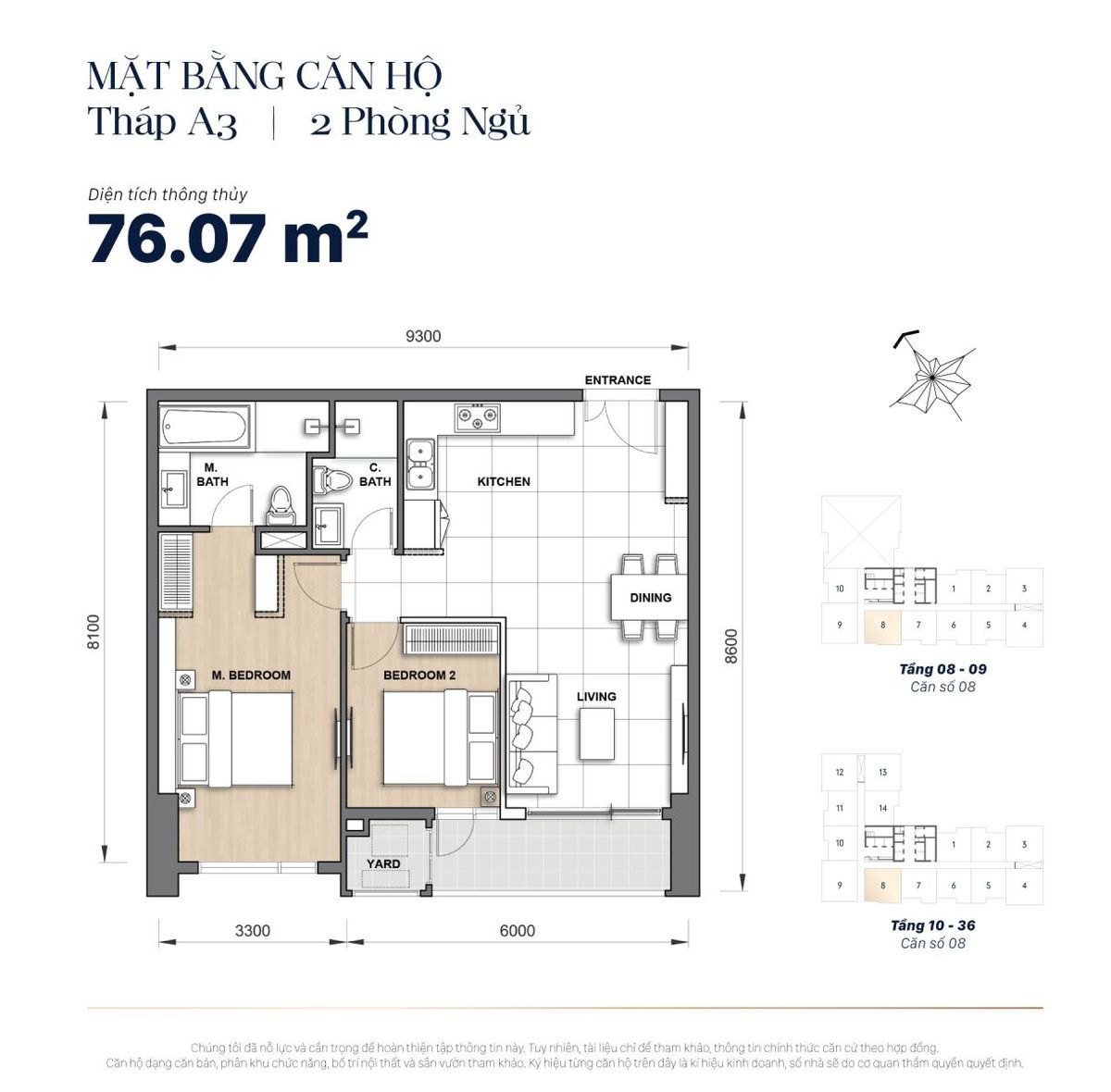 Thiết Kế Nội Thất Chung Cư 70m2: Biến Hóa Từ Ngột Ngạt Thành Không Gian “Biết Thở”