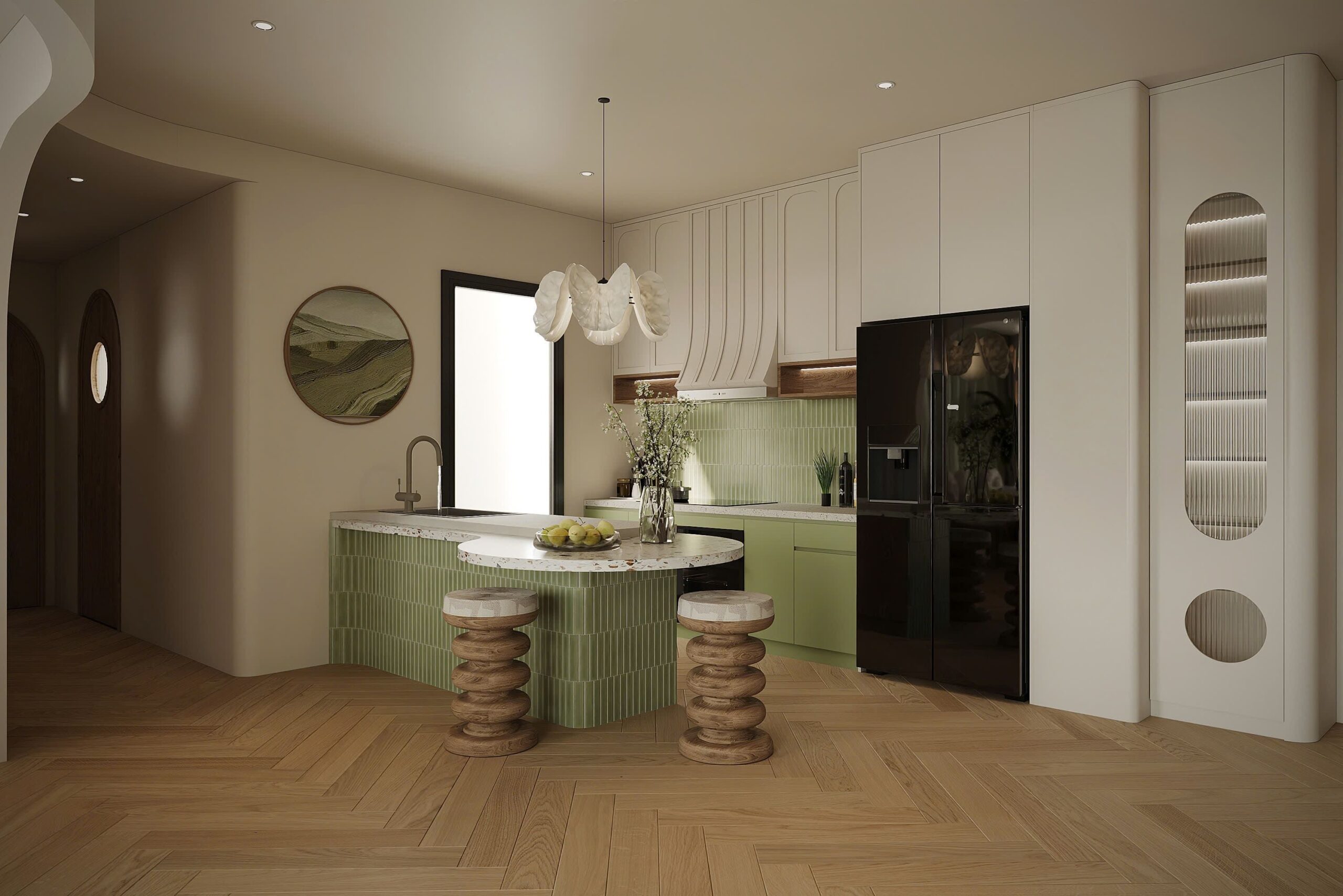 Dự Án Matcha & Croissant Apartment: Khi Hương Vị Ngọt Ngào Hòa Quyện Vào Không Gian Sống