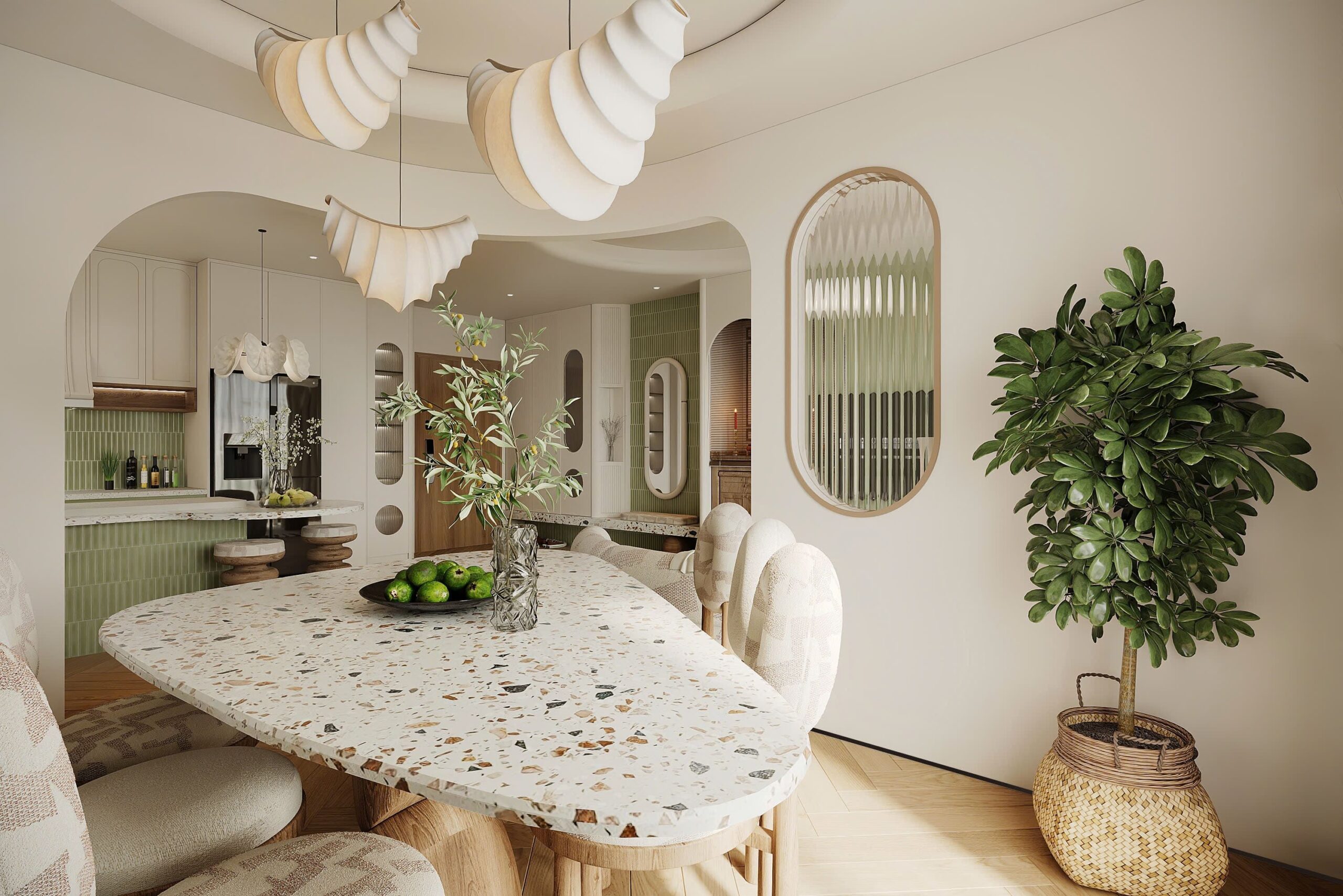 Dự Án Matcha & Croissant Apartment: Khi Hương Vị Ngọt Ngào Hòa Quyện Vào Không Gian Sống
