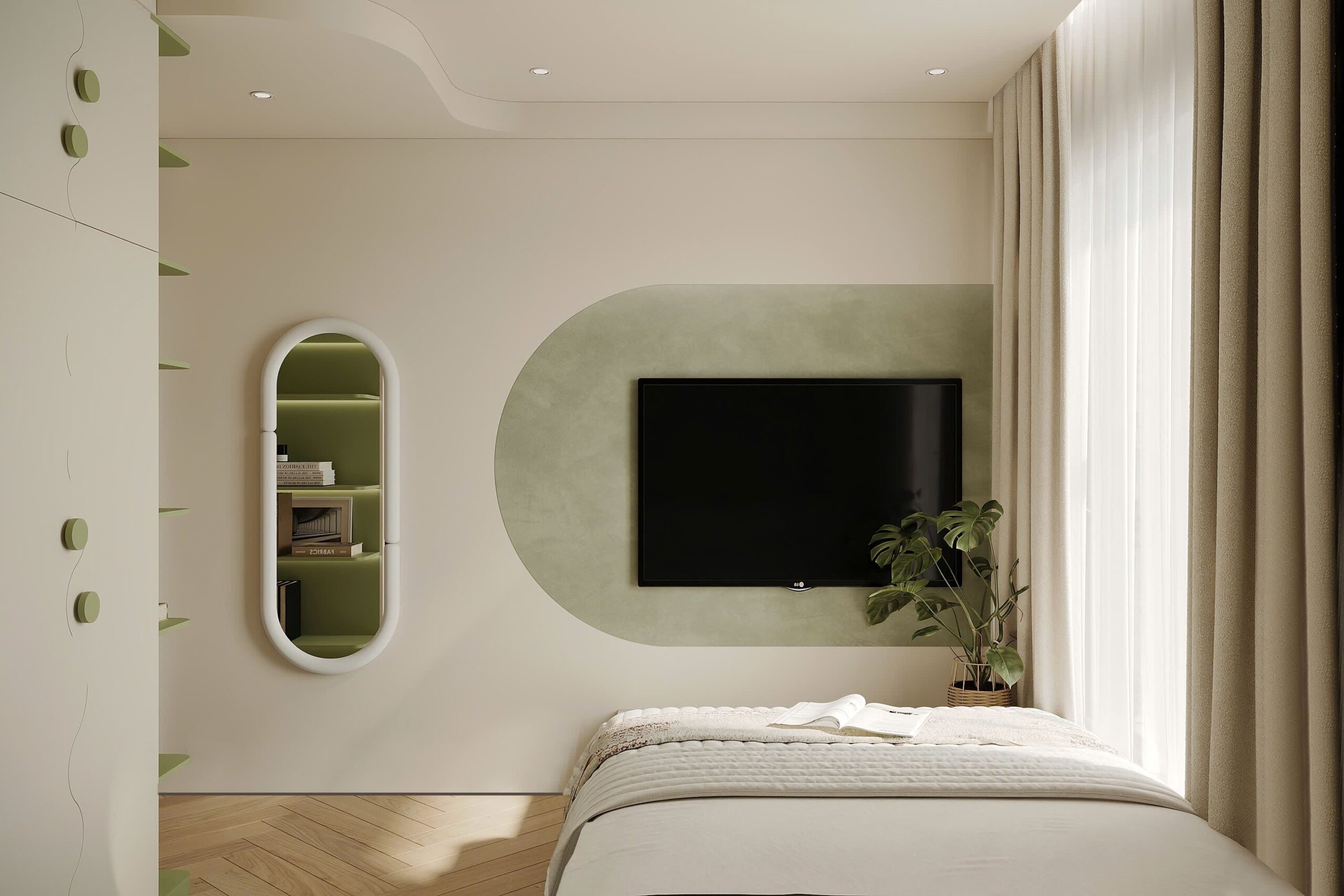 Dự Án Matcha & Croissant Apartment: Khi Hương Vị Ngọt Ngào Hòa Quyện Vào Không Gian Sống