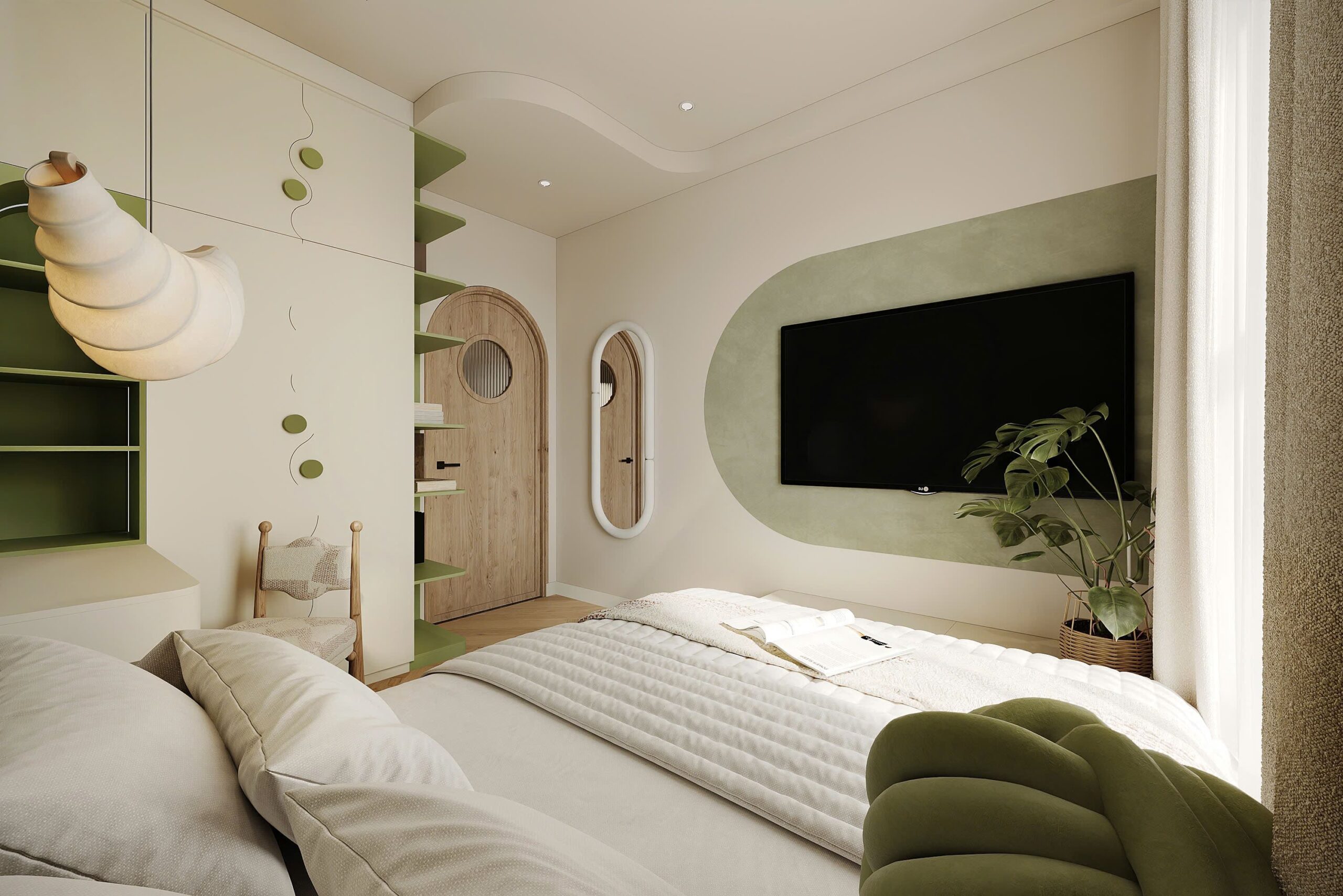 Dự Án Matcha & Croissant Apartment: Khi Hương Vị Ngọt Ngào Hòa Quyện Vào Không Gian Sống