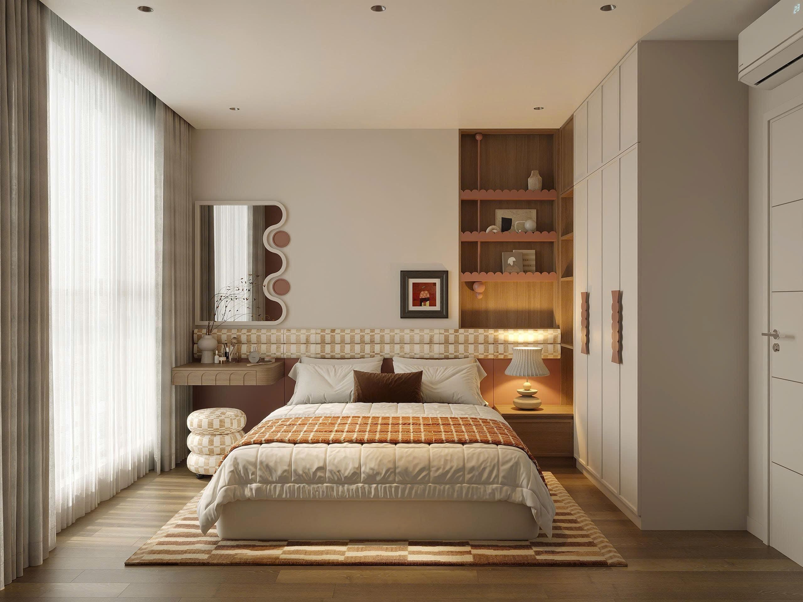 Dự Án Hồn Xưa Trong Phố Thị: Bản Giao Hưởng Mid-Century Modern Đầy Nghệ Thuật Của Ben Concept