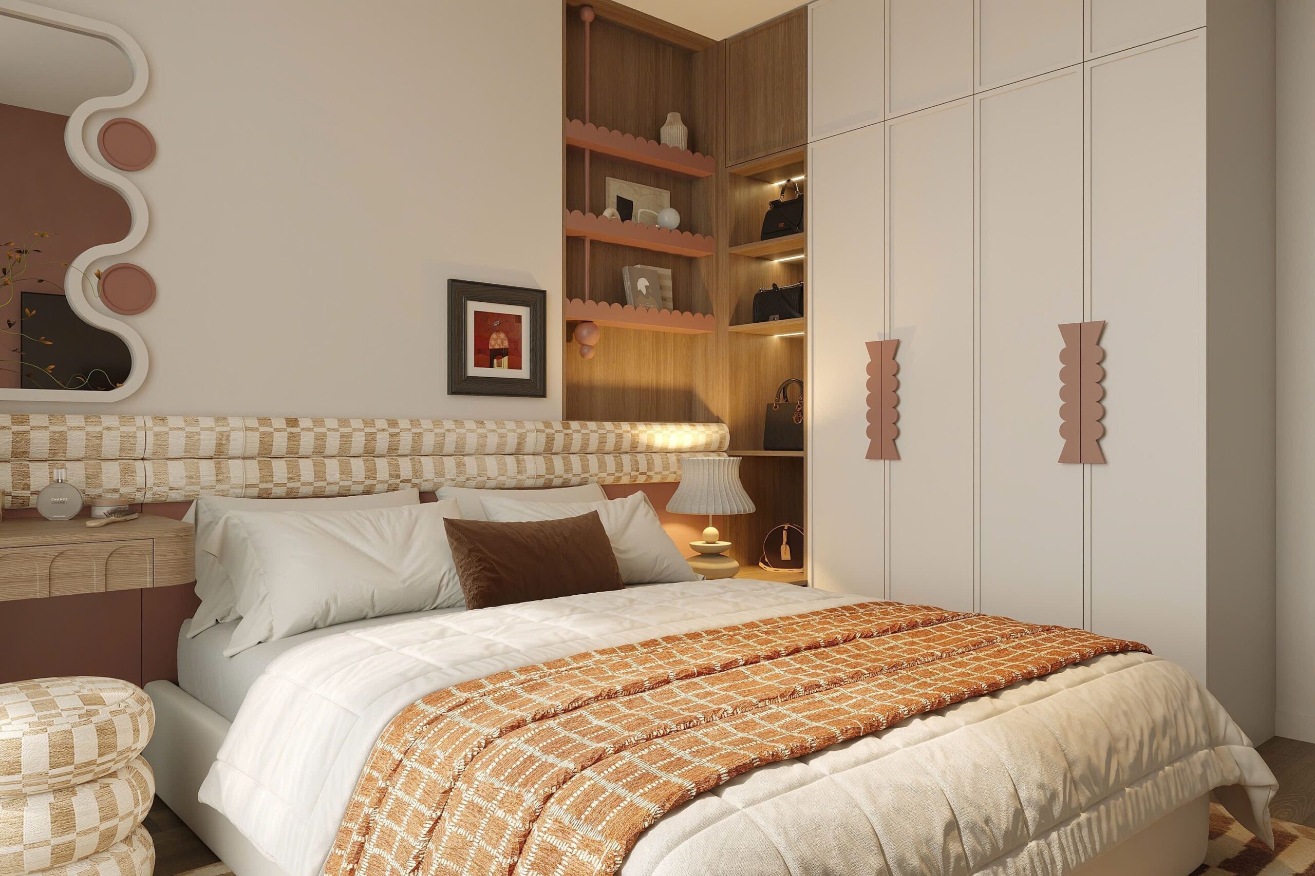 Dự Án Hồn Xưa Trong Phố Thị: Bản Giao Hưởng Mid-Century Modern Đầy Nghệ Thuật Của Ben Concept
