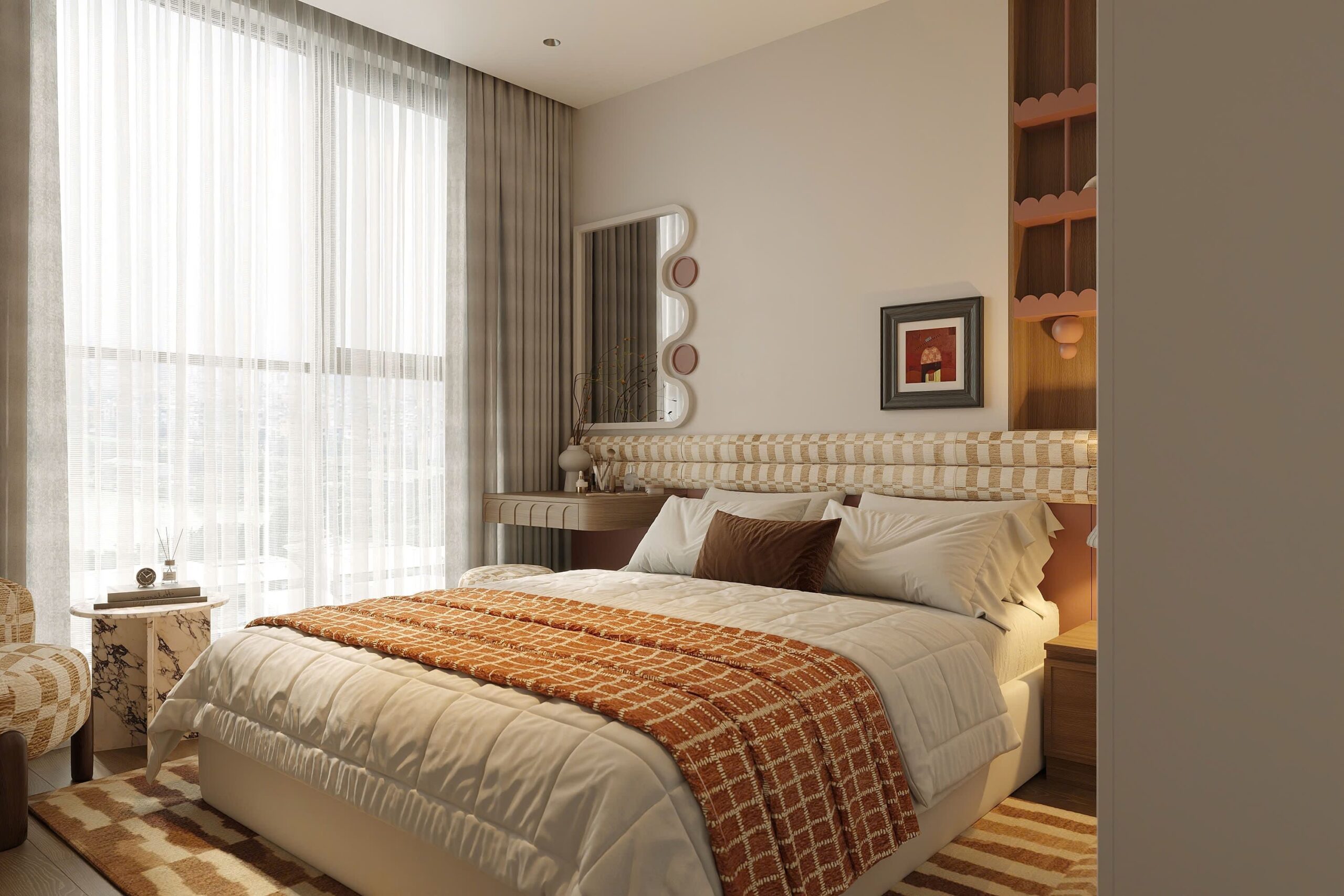 Dự Án Hồn Xưa Trong Phố Thị: Bản Giao Hưởng Mid-Century Modern Đầy Nghệ Thuật Của Ben Concept
