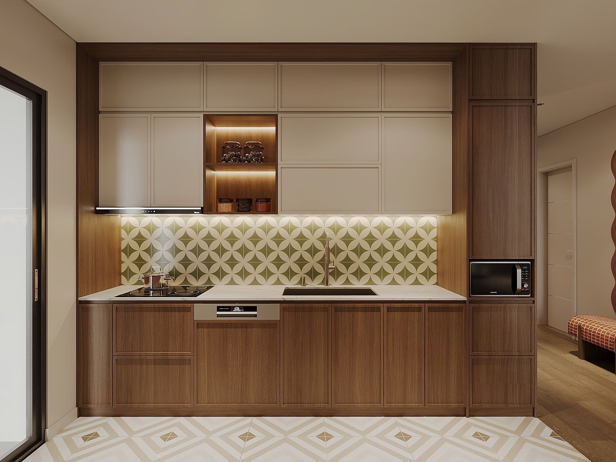Dự Án Hồn Xưa Trong Phố Thị: Bản Giao Hưởng Mid-Century Modern Đầy Nghệ Thuật Của Ben Concept