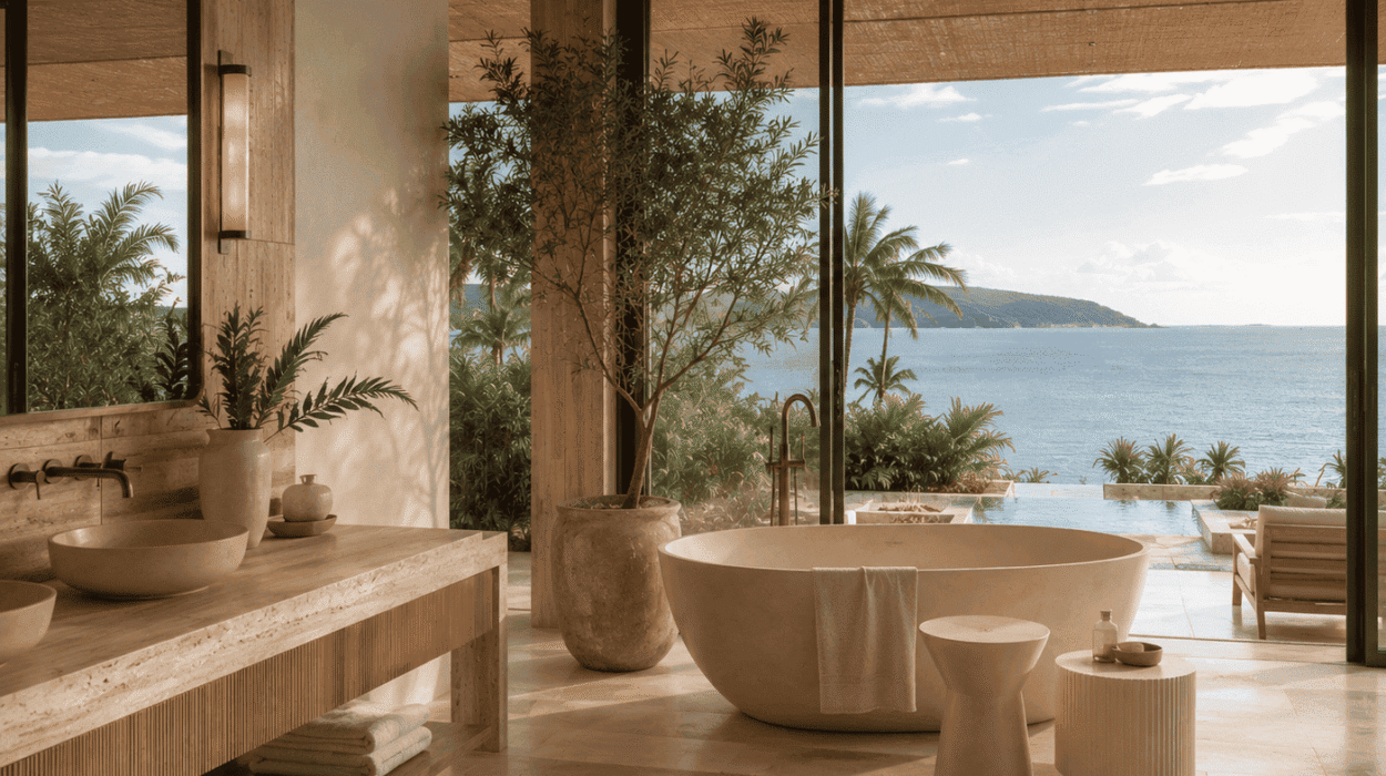 Thiết kế nội thất resort biển: Giải pháp bền vững và chuẩn gu nghỉ dưỡng