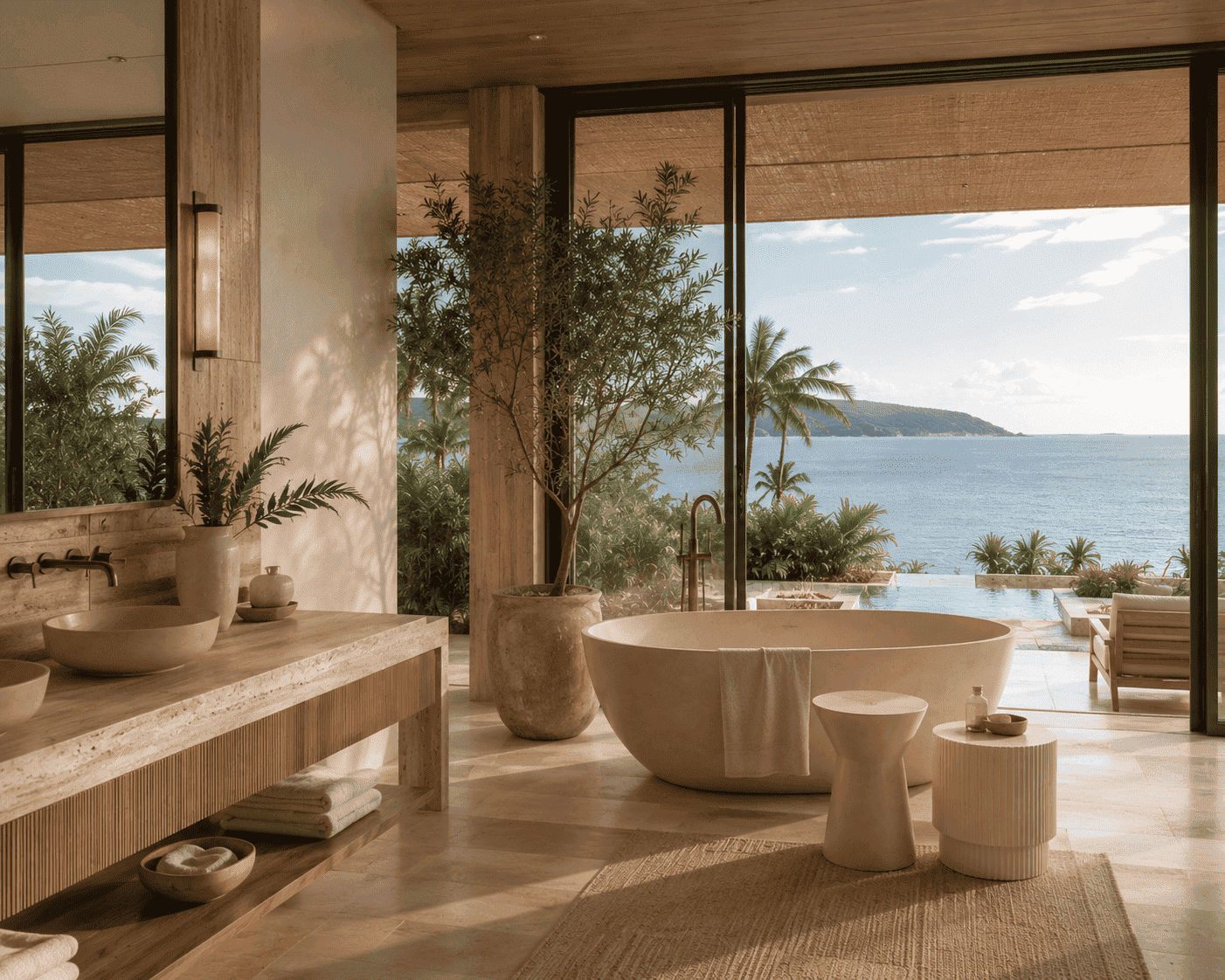 Thiết kế nội thất resort biển: Giải pháp bền vững và chuẩn gu nghỉ dưỡng
