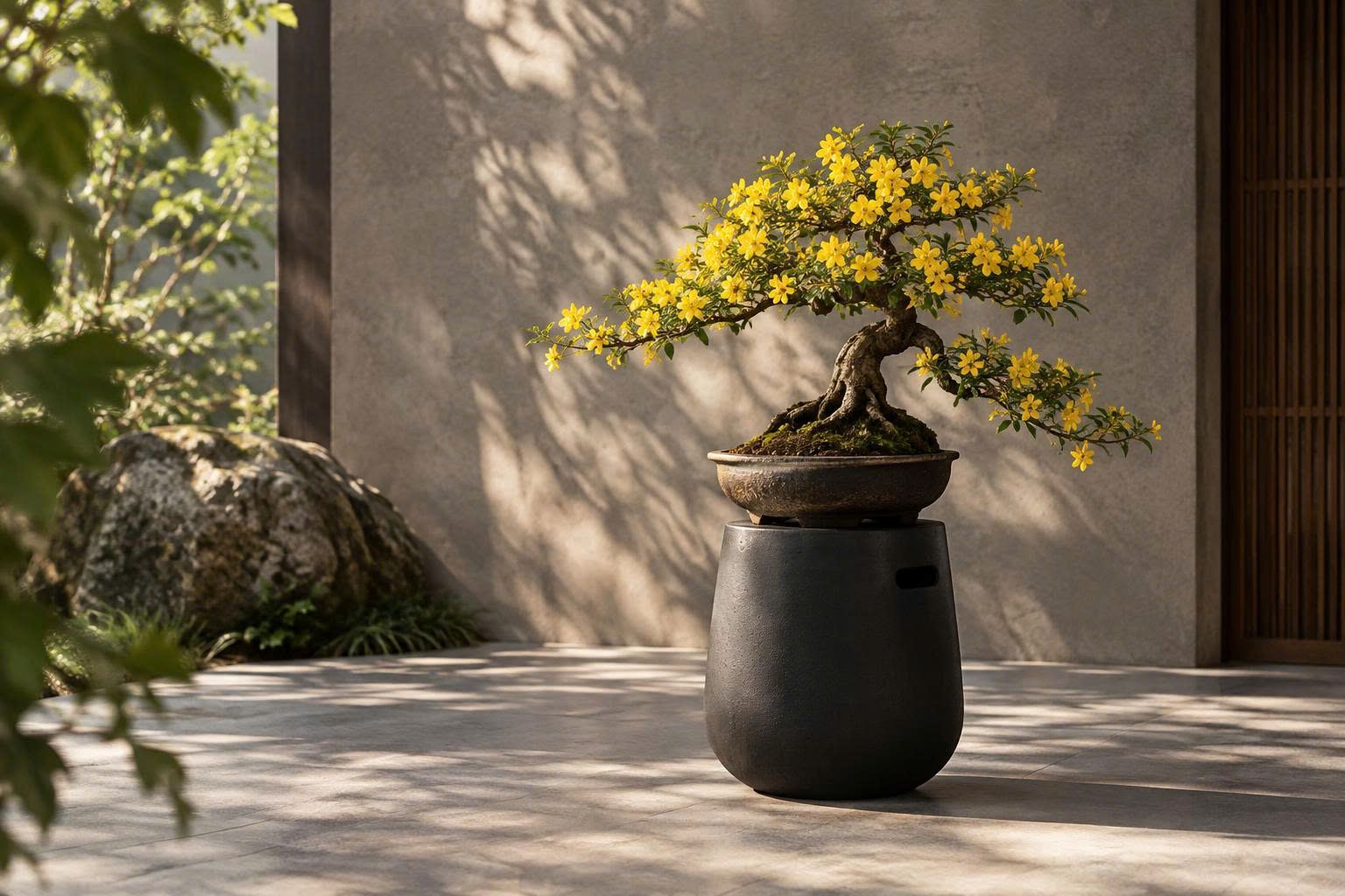 4 Thiết Kế Đôn Xi Măng Soft Brutalism: Tôn Vinh Dáng Bonsai Việt